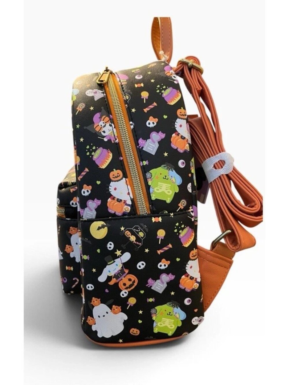 Loungefly Hello Kitty + Friends Halloween Mini Backpack My Melody Kuromi NWT - Picture 4 of 5